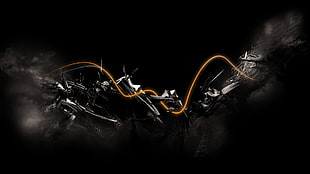 yellow wire illustration