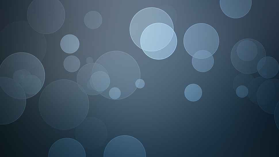 black and blue bubble wall paper HD wallpaper