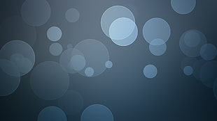 black and blue bubble wall paper
