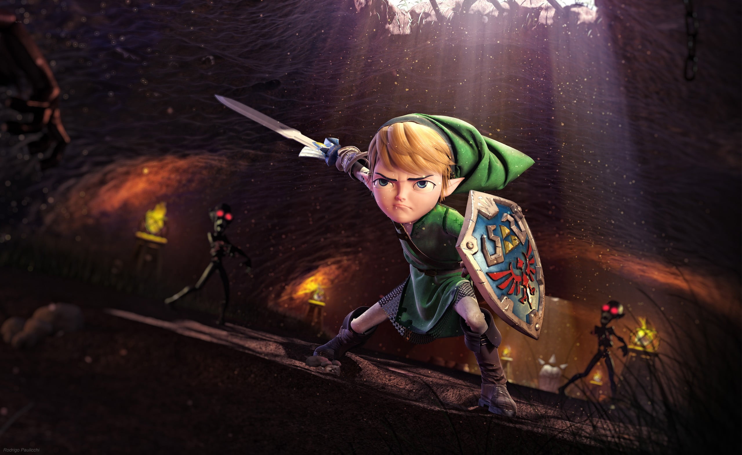 Legend of Zelda Link wallpaper, Link HD wallpaper