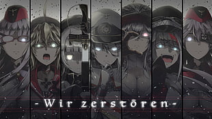 anime character wallpapr, Tirpitz, Azur Lane HD wallpaper