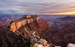 brown cliff, nature, landscape, Grand Canyon, canyon