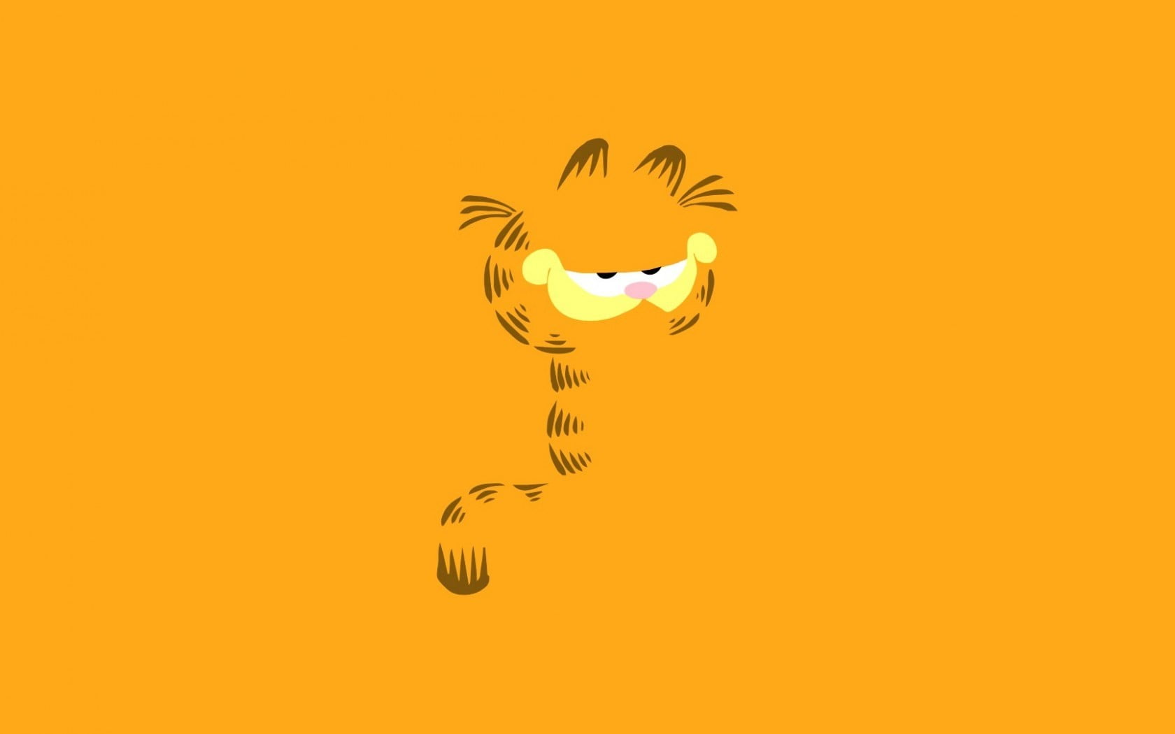 Garfield illustration, Garfield