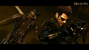Deus Ex poster, Deus Ex, Deus Ex: Human Revolution, video games
