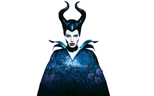 Maleficent character illustration HD wallpaper