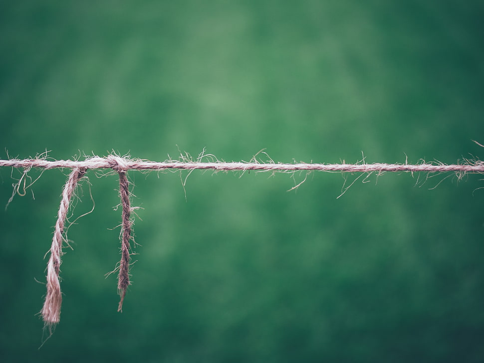 white string, Rope, Thread, Breakage HD wallpaper