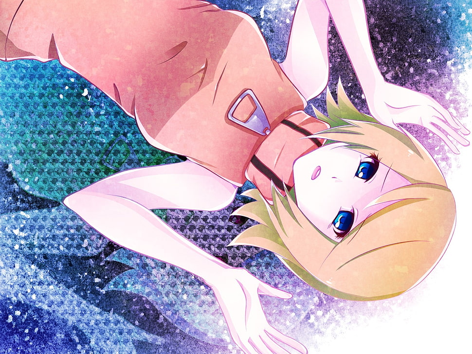 woman anime character illustration HD wallpaper