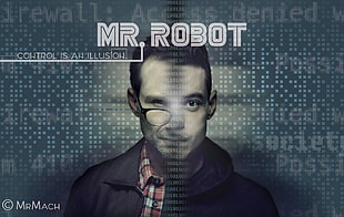 Mr. Robot poster, Mr. Robot, Elliot (Mr. Robot), Christian Slater, Rami Malek HD wallpaper