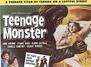 Teenage Monster book HD wallpaper