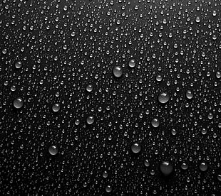 rain drops, abstract, water