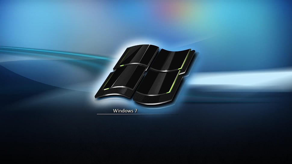 Windows 7 logo HD wallpaper
