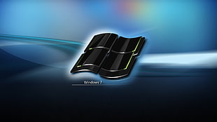 Windows 7 logo HD wallpaper