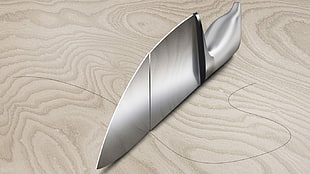 stainless steel knife, artwork, knives HD wallpaper