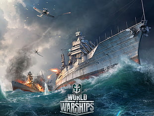 World of Warships digital wallpaper HD wallpaper
