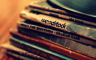 Woodstock vinyl sleeve, vinyl, music HD wallpaper