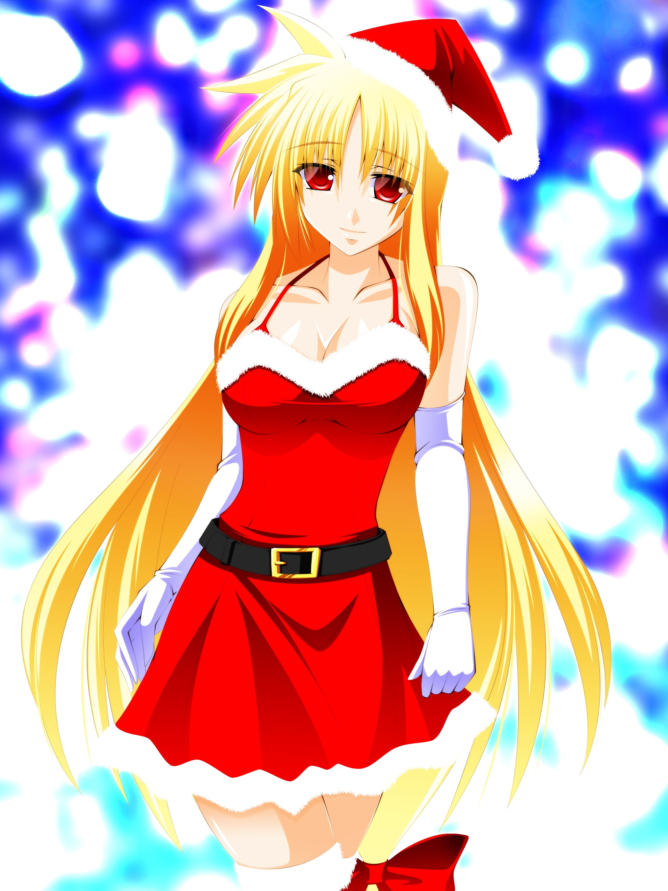 Featured image of post Anime Characters With Santa Hat Tsundere pronounced tsundeleh is a stock often female character that is defined by her his reluctance to show kindness often towards a love interest