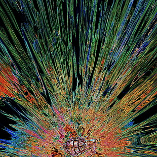 multicolored wallpaper, abstract