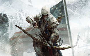 Assassin's Creed, Assassin's Creed III, Connor Davenport, video games HD wallpaper