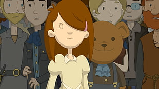 group of cartoon character wallpaper, Anna's Quest HD wallpaper