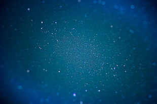 Dust, Glitter, Blue, Night HD wallpaper