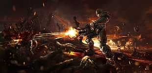 game digital wallpaper, Doom (game), Doom 4