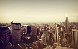 New York buildings, city, cityscape, New York City, USA HD wallpaper