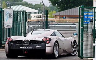 silver Pagani luxury car, car, Pagani Zonda Cinque, Huayra