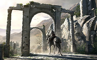 game digital wallpaper, Assassin's Creed, video games, Altaïr Ibn-La'Ahad