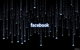 Facebook wallpaper, Facebook, typography, digital art
