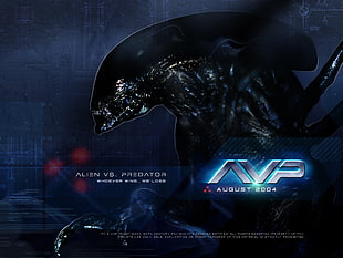 Alien vs Predator poster, Alien vs. Predator, Alien (movie), movies, Xenomorph HD wallpaper