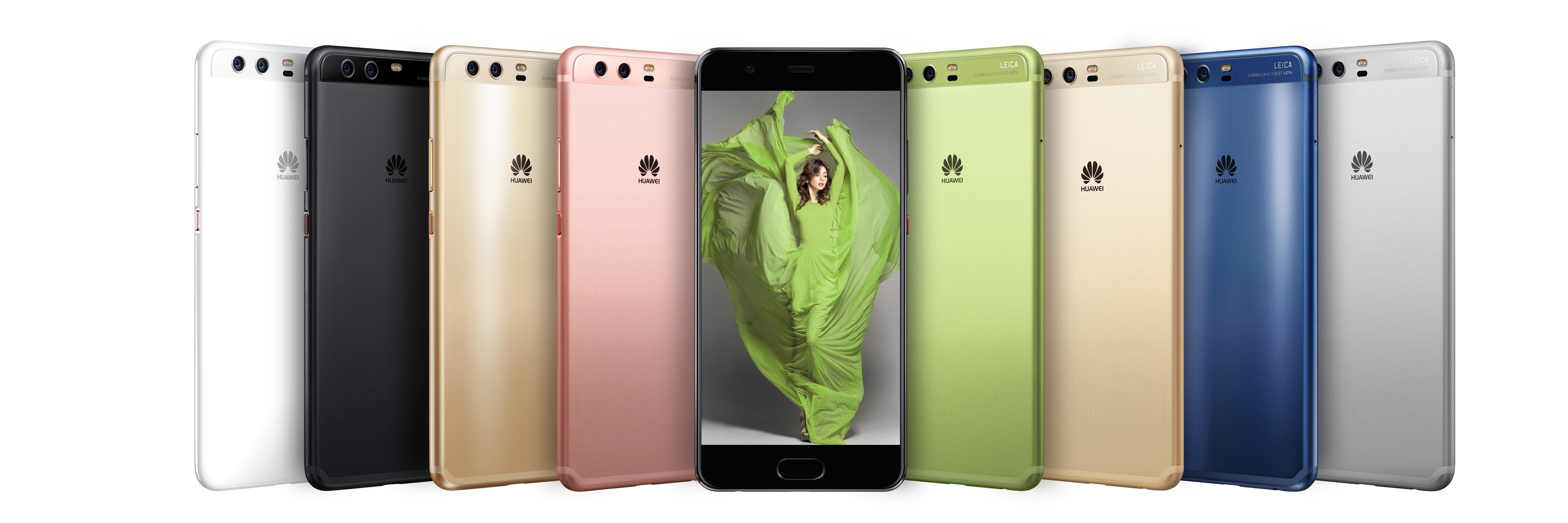 all colors Huawei P10 Lite smartphones