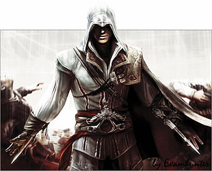 Assassin's Creed wallpaper, Assassin's Creed, Ezio Auditore da Firenze HD wallpaper
