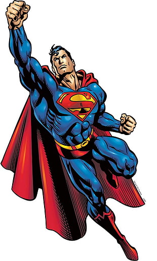 Superman digital wallpaper