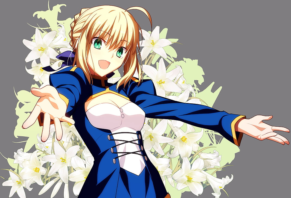 Saber from Fate Stay Knight anime, Fate Series, Saber, Fate/Stay Night HD wallpaper