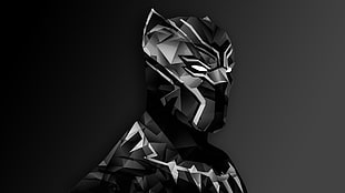 Black Panther illustration HD wallpaper