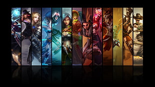 League of Legends Champions wallpaper HD wallpaper