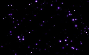 purple and black stars