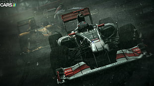 gray dragster digital wallpaper, Project cars, video games