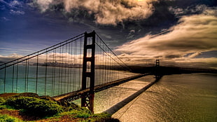 Golden Bridge, San Francisco, Calirfornia, Golden Gate Bridge, USA HD wallpaper