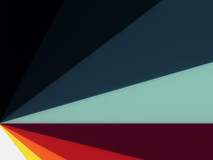 illustration of color spectrum, digital art