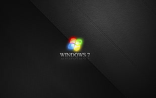 Windows 7 logo, Microsoft Windows, Windows 7 HD wallpaper