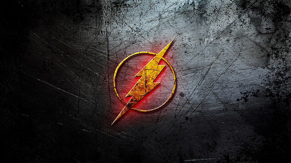 the flash logo HD wallpaper