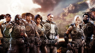 game cover, Gears of War, video games, Gears of War 3