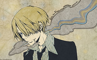 Sanji Vinsmoke from One Piece illustration, One Piece, anime, Sanji HD wallpaper