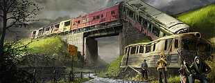game application digital wallpaper, artwork, apocalyptic