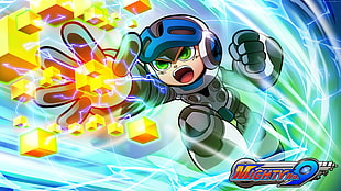 Mighty No 9 illustration HD wallpaper