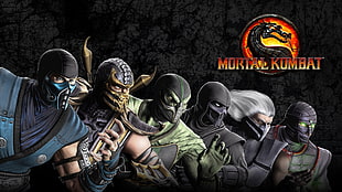 Mortal Combat characters HD wallpaper