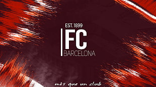 EST 1899 FC Barcelona poster