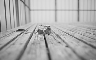 gray and black camera with tripod, monochrome, camera, technology