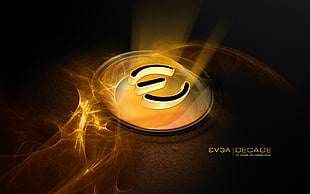 Evga Decade logo illustration, EVGA